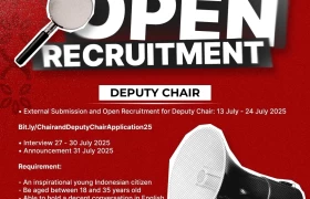 Open Recruitment for Deputy Chair IYD LC Kalimantan Timur