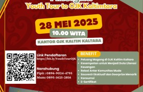 KSE UNMUL X IYD KALTIM FINSIGHT: YOUTH TOUR TO OJK KALTIMTARA