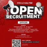 OPEN RECRUITMENT OFFICER 2025/2026