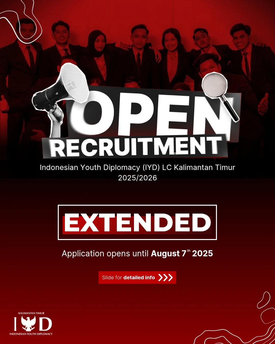 Open Recruitment IYD LC Kalimantan Timur Extended!