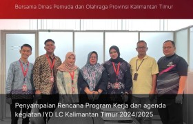 Audiensi Rencana Program Kerja IYD Kaltim 2024/2025 bersama Dinas Pemuda dan Olahraga Provinsi Kalimantan Timur