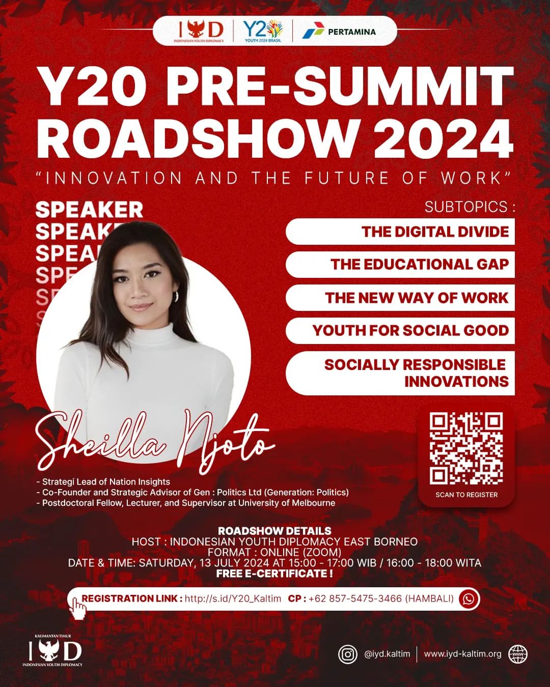 Y20 Pre-Summit Roadshow 2024