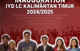 THE INAUGURATION IYD LC KALIMANTAN TIMUR 2024/2025