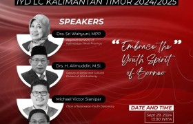The Inauguration of IYD LC Kalimantan Timur 2024/2025